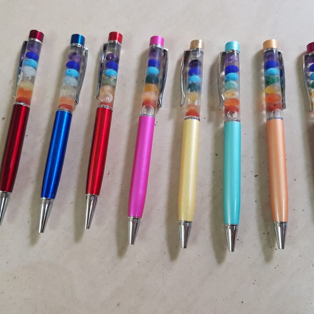 Crystal Stone Chip Pens